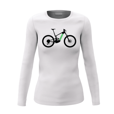 E Bike Women Long Sleeve Shirt